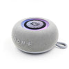 T&G TG-411 Altavoz Bluetooth inalámbrico TWS portátil para exteriores con luz colorida RGB (gris)