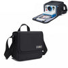 Cwatcun D52 Bolso bandolera para cámara Bolso de hombro para lentes de fotografía, Tamaño: 17 x 18 x 11 cm (Negro)