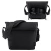 Cwatcun D103 Bolso bandolera para cámara Bolso de hombro para lentes de fotografía, Tamaño: 22,5 x 22,5 x 12,5 cm (Negro)