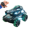 Q171 2.4G Stunt Water Bomb Battle Armor Modelo Coche de control remoto, especificación: Control dual (Azul)