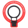 Soporte de anillo para teléfono con anillo magnético adhesivo CPS-050 (rojo)