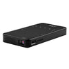 90 DLP Android 9.0 2GB + 32GB 4K Mini proyector inteligente WiFi, enchufe de alimentación: enchufe de la UE (negro)