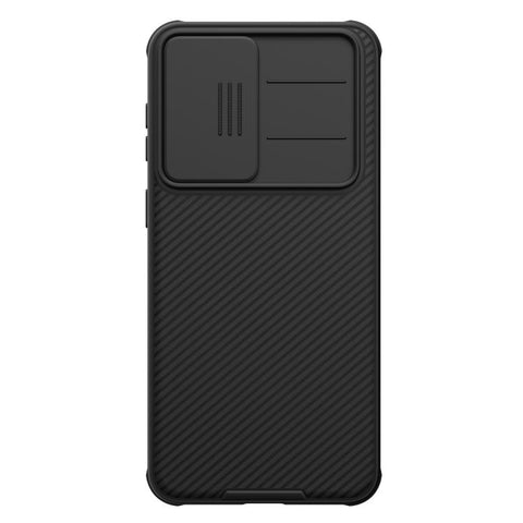 Carcasa NILLKIN CamShield Pro Magnetic negra para Samsung Galaxy A57 5G vista trasera