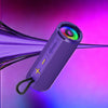 Altavoces impermeables para exteriores T&G TG-421 RGB BT (púrpura)