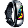 SPOVAN H02 Pro Pulsera inteligente con pantalla TFT HD de 1,14 pulgadas compatible con monitoreo de frecuencia cardíaca / monitoreo de glucosa en sangre (negro)