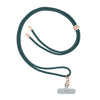 Cordón universal de color sólido para teléfono móvil de Mutural (verde oscuro)