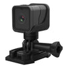 Cámara de acción impermeable Z03 Mini DV 1080P con soporte de anillo compatible con visión nocturna por infrarrojos (negro)