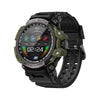 ATTACK 2 Pro Reloj deportivo inteligente BT5.1 de 1,39 pulgadas, compatible con llamadas Bluetooth / sueño / frecuencia cardíaca / monitor de salud de presión arterial (negro verde)