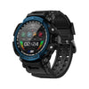 LOKMAT ATTACK 2 Pro Reloj deportivo inteligente BT5.1 de 1,39 pulgadas, compatible con llamadas Bluetooth / sueño / frecuencia cardíaca / monitor de salud de presión arterial (azul negro)