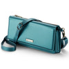 Estuche para teléfono con bolso cruzado diagonal multifuncional CaseMe Me30 (verde)