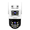 SriHome SH048 2MP + 2MP Cámara IP de doble lente con seguimiento humanoide y visión nocturna inteligente (enchufe AU)
