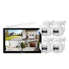 SriHome NVS010-IPC047 Ultra HD 4 Channel WiFi Network Video Recorder Set(US Plug)