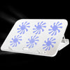 ICE COOREL Base de computadora portátil Control de velocidad Silent Seis ventiladores Soporte de enfriamiento Rejilla de enfriamiento, Estilo: Edición premium (Lvory)