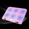 ICE COOREL Base de la computadora portátil Control de velocidad Soporte de enfriamiento silencioso de seis ventiladores Rejilla de enfriamiento, Estilo: Edición premium (Charm Powder)