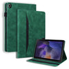 Funda tipo cartera de piel antigolpes con ranura para tarjetas y lápiz para Xiaomi Redmi Pad 2 9.7 (2026) – Verde