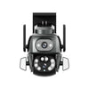 Q821 4MP Binocular Zoom Fuente de luz dual Cámara WiFi impermeable IP67 para exteriores (enchufe AU)