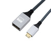 Cable adaptador de datos de video HD de ángulo recto de mini HDTV a HDTV para cámara DSLR (recto)