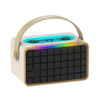NewRixing NR8801 15W Altavoz Bluetooth portátil para exteriores Altavoz estéreo TWS (caqui)