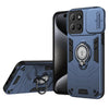 Funda para teléfono con soporte de anillo Camshield para Motorola Moto G15 (azul real)