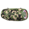 Altavoz Bluetooth portátil para exteriores Zealot S87 de 80 W con luz RGB (camuflaje)