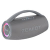 Zealot S97 Altavoz Bluetooth con luz RGB portátil para exteriores de 80 W (gris)