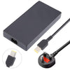Adaptador de corriente para computadora portátil 230W 20V 11.5A para Lenovo Big Square USB, enchufe: enchufe del Reino Unido
