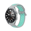 Para Galaxy Watch 3 45 mm correa de reloj de silicona de color sólido, tamaño: tamaño libre 22 mm (rosa)