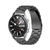 Para Galaxy Watch 3 45 mm Correa de reloj de acero inoxidable de 3 cuentas con destornillador y orejas, tamaño: 22 mm (negro)