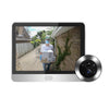 SY-36 Timbre con video inteligente Ojo de gato con pantalla a color de 4,3 pulgadas Graffiti oculto 1080P WiFi (blanco)