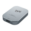 Carcasa para disco duro magnético YCE-V195B USB-C/Tipo-C hembra a M.2 NVMe SSD (gris)