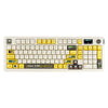 Teclado mecánico para juegos RGB con cable LANGTU L98 (amarillo)