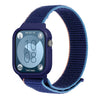 Para Huawei Watch Fit3 Correa de reloj integrada con bucle de nailon (azul marino)
