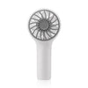 Ventilador portátil pequeño con carga tipo C N605 (blanco)