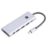 Estación de acoplamiento multifunción 9 en 1 tipo C a USB BYL-2410