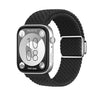 Correa de reloj con hebilla magnética de nailon para Huawei Watch Fit3 (negra)