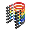 Cable de audio JC1015 XLR de 3 pines macho a hembra, 6 colores/juego, longitud: 1 m