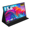 Monitor portátil GXMO G156FC de 15,6 pulgadas con pantalla IPS de 1920 x 1080P (negro)