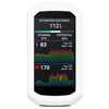 Estuche protector de silicona para cronómetro Garmin Edge 1050 (blanco)
