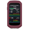 Estuche protector de silicona para cronómetro Garmin Edge 1050 (rojo vino)