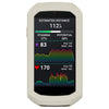 Estuche protector de silicona para cronómetro Garmin Edge 1050 (beige)