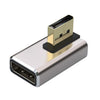 Adaptador convertidor de DisplayPort macho a DisplayPort hembra 8K PD1.4, estilo B