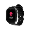 Reloj inteligente con rastreador GPS RF-V52-A compatible con llamadas SOS y monitoreo de salud para Asia, Europa, África y Australia (negro)