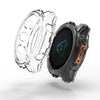 Estuche protector de reloj de TPU hueco de media capa AMOLED de 47 mm para Garmin Fenix 8 (transparente)