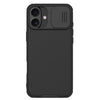 Carcasa NILLKIN CamShield Pro magnética para iPhone 16 — negro