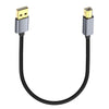 Cable de extensión para transmisión de datos de impresora USB 2.0 A macho a B macho con puerto cuadrado, longitud: 0,3 m