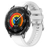 Correa de silicona oficial para Huawei Watch GT 5 de 46 mm y 22 mm (blanca)