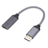 Cable de conversión de proyección DP a HDMI 4K HD (gris)