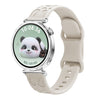 Correa de silicona con estampado de leopardo para Huawei Watch GT 5 de 41 mm (color estrella)