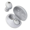Calante T2S 5D Efecto de sonido Bluetooth 5.0 Auricular inalámbrico Bluetooth con caja de carga magnética, llamada de soporte y Siri (blanco)
