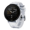 Correa de silicona de sarga oficial para reloj Garmin Forerunner 955 (blanca)